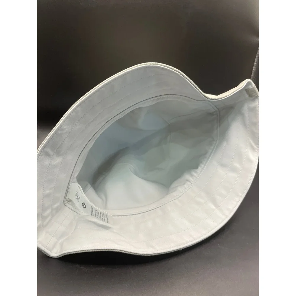 Lululemon Reversible Ribbed Bucket Hat Luxtreme Swift Sage Bone S/M NWT